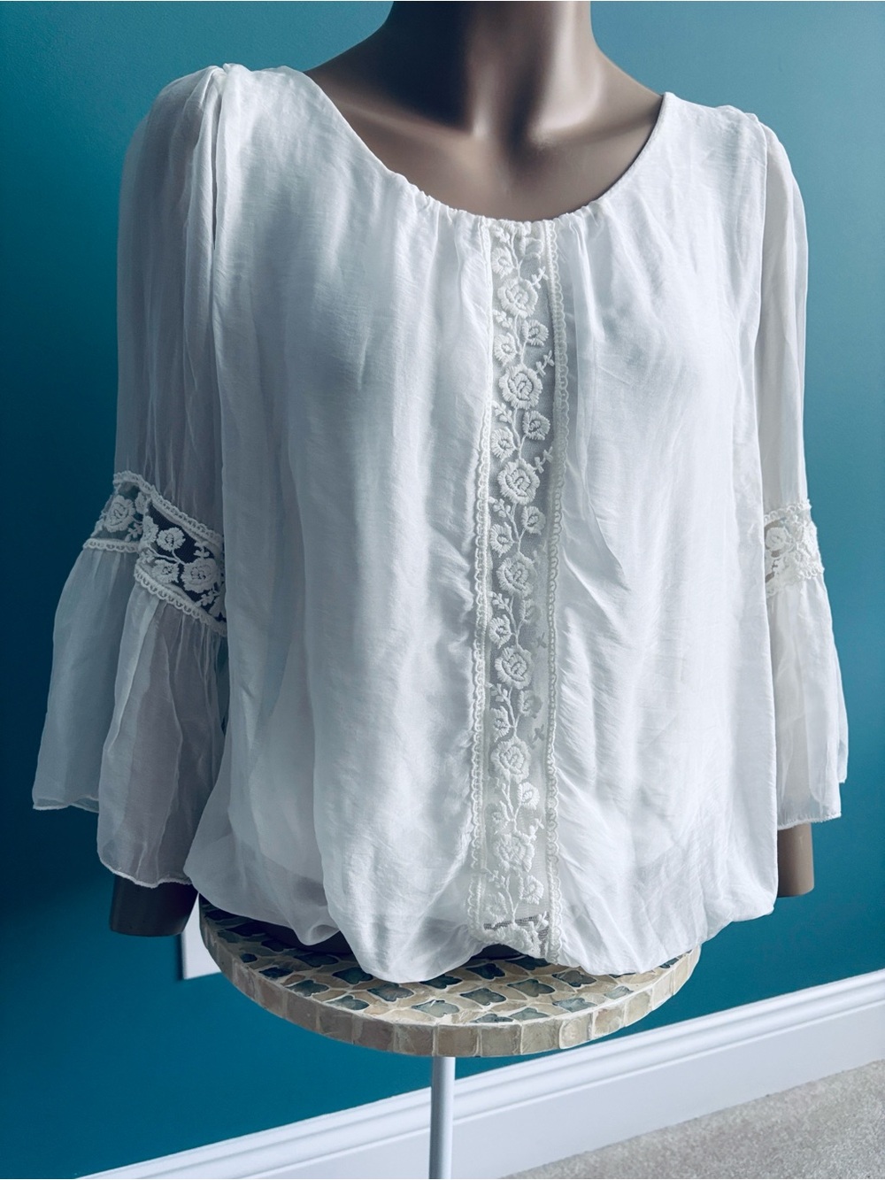 BELLAMBRA DELICATE SOFT/ RAYON BLEND BLOUSE
